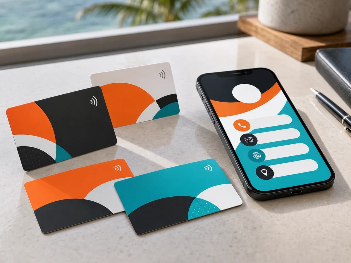 Cartes de visite NFC